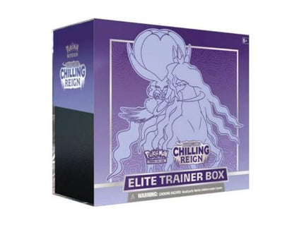 Pokémon TCG Sword & Shield 'Chilling Reign Shadow Rider Calyrex' Elite Trainer Box - SOLE SERIOUSS (1)