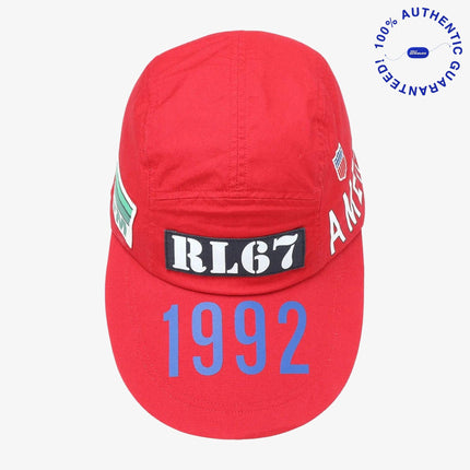 Polo / Ralph Lauren 'Classics Stadium 1992' 5-Panel Long Bill Cap Red | SOLE SERIOUSS [3]