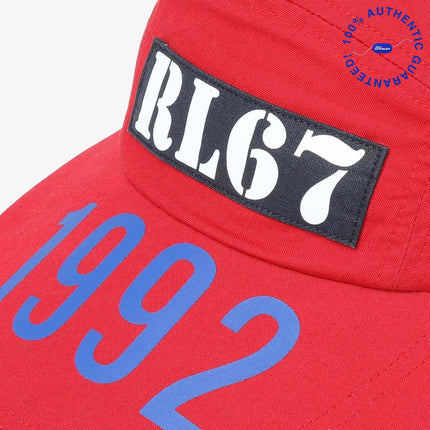 Polo / Ralph Lauren 'Classics Stadium 1992' 5-Panel Long Bill Cap Red | SOLE SERIOUSS [4]