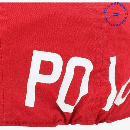 Polo / Ralph Lauren 'Classics Stadium 1992' 5-Panel Long Bill Cap Red | SOLE SERIOUSS [5]