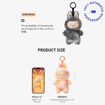 Pop Mart Labubu The Monsters Big into Energy 'Secret Edition: ID' Vinyl Face Plush Pendant | SOLE SERIOUSS [3]