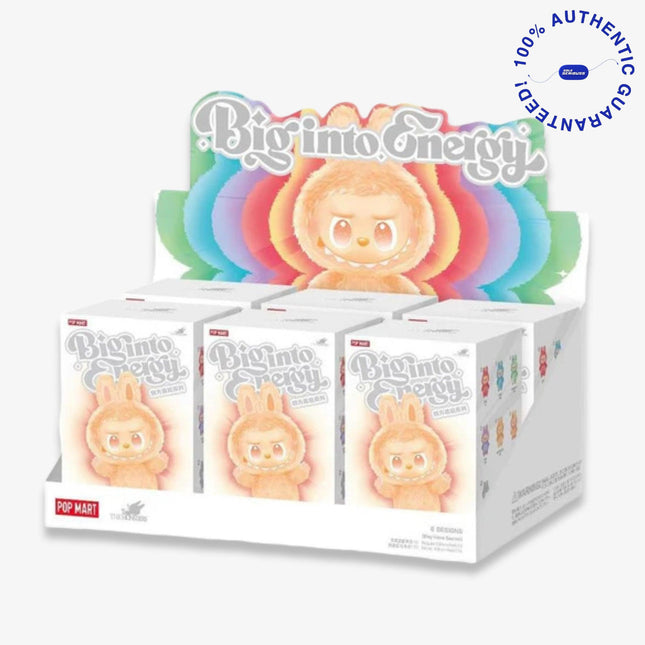 Pop Mart Labubu The Monsters Big into Energy Vinyl Face Plush Pendant (Sealed Case of 6 Blind Boxes) | SOLE SERIOUSS [1]
