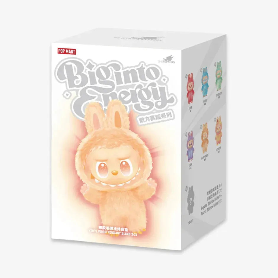 Pop Mart Labubu The Monsters Big into Energy Vinyl Face Plush Pop Mart Labubu The Monsters Big into Energy Vinyl Face Plush