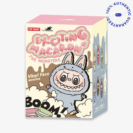 Pop Mart Labubu The Monsters Exciting Macaron 'Secret Edition: Chestnut Cocoa' Vinyl Face Plush Pendant | SOLE SERIOUSS [2]