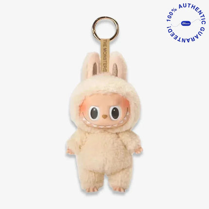 Pop Mart Labubu The Monsters Exciting Macaron 'Soymilk' Vinyl Face Plush Pendant | SOLE SERIOUSS [1]