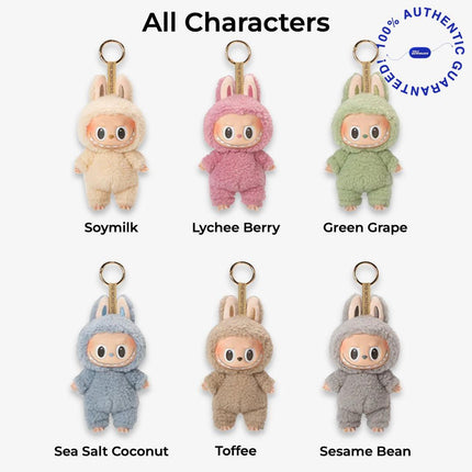 Pop Mart Labubu The Monsters Exciting Macaron Vinyl Face Plush Pendant (Complete Standard Set of 6 Characters) | SOLE SERIOUSS [1]
