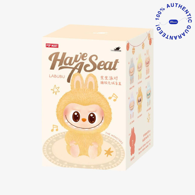 Pop Mart Labubu The Monsters Have a Seat Vinyl Face Plush Pendant (Single Blind Box) | SOLE SERIOUSS [1]