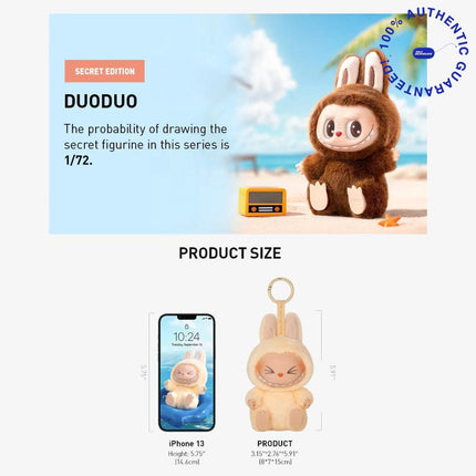 Pop Mart Labubu The Monsters Have a Seat Vinyl Face Plush Pendant (Single Blind Box) | SOLE SERIOUSS [3]