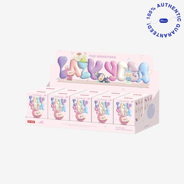 Pop Mart Labubu The Monsters Lazy Yoga Series Vinyl Figure (Sealed Case of 10 Blind Boxes) | SOLE SERIOUSS [1]