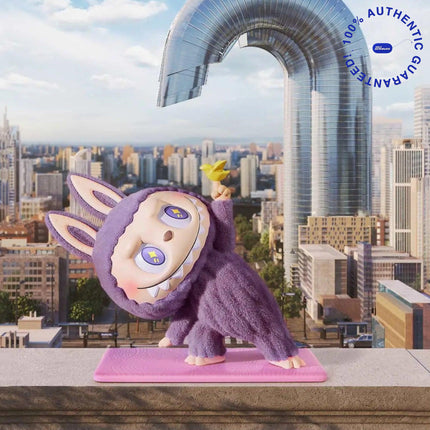 Pop Mart Labubu The Monsters Lazy Yoga Series Vinyl Figure | SOLE SERIOUSS [24]