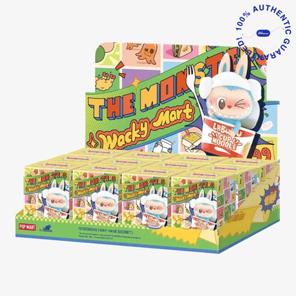 Pop Mart Labubu The Monsters Wacky Mart Series Vinyl Figure (Sealed Case of 12 Blind Boxes) | SOLE SERIOUSS [1]