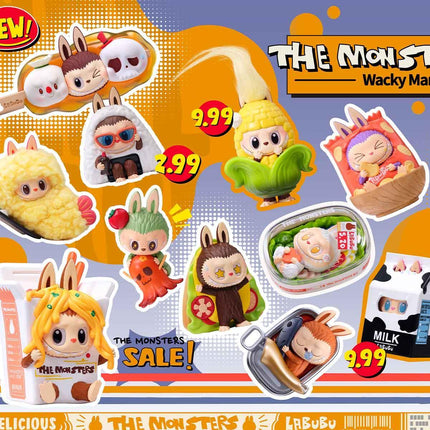 Pop Mart Labubu The Monsters Wacky Mart Series Vinyl Figure (Sealed Case of 12 Blind Boxes) | SOLE SERIOUSS [19]