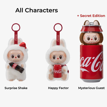 Pop Mart Labubu The Monsters x Coca-Cola Vinyl Face Plush Pendant (Single Blind Box) | SOLE SERIOUSS [2]