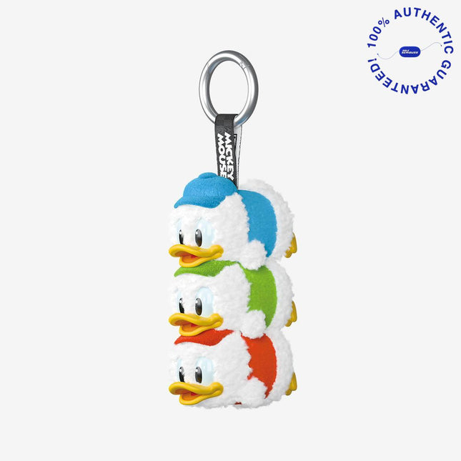 Pop Mart x Disney Mickey Family Cute Together 'Huey, Dewey, and Louie' Vinyl Face Plush Keychain | SOLE SERIOUSS [1]