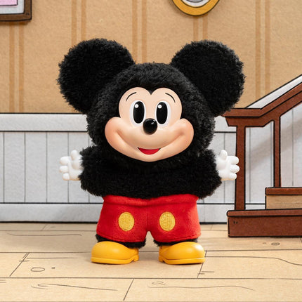 Pop Mart x Disney Mickey Family Cute Together 'Mickey Mouse' Vinyl Face Plush Keychain | SOLE SERIOUSS [3]