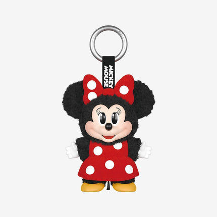 Pop Mart x Disney Mickey Family Cute Together 'Minnie Mouse' Vinyl Face Plush Keychain | SOLE SERIOUSS [1]