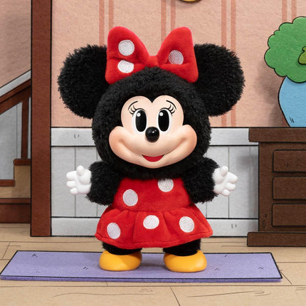 Pop Mart x Disney Mickey Family Cute Together 'Minnie Mouse' Vinyl Face Plush Keychain | SOLE SERIOUSS [3]