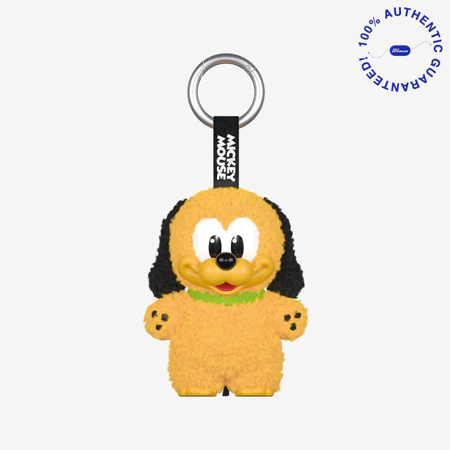 Pop Mart x Disney Mickey Family Cute Together 'Pluto' Vinyl Face Plush Keychain | SOLE SERIOUSS [1]