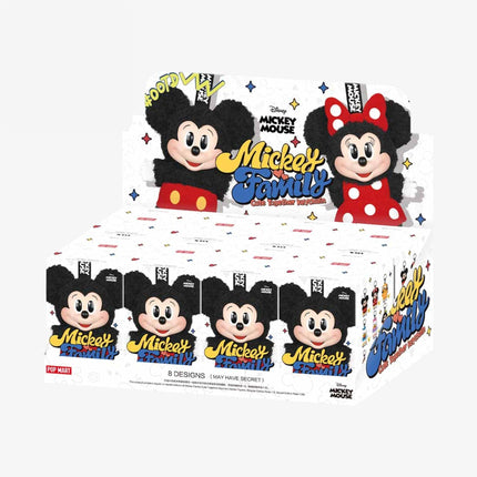 Pop Mart x Disney Mickey Family Cute Together Series Vinyl Face Plush Keychain (Single Blind Box) | SOLE SERIOUSS [2]