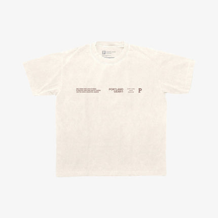 Portland Gear 'All-American Slogan' Tee Creme - SOLE SERIOUSS (2)