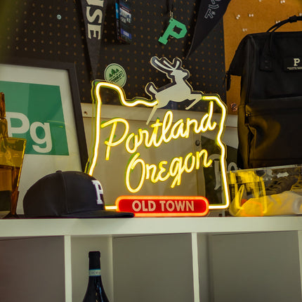 Portland Gear LED Sign - SOLE SERIOUSS (2)