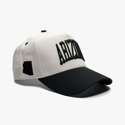 Prestige Collection Arizona Snapback Hat Off White | SOLE SERIOUSS [1]