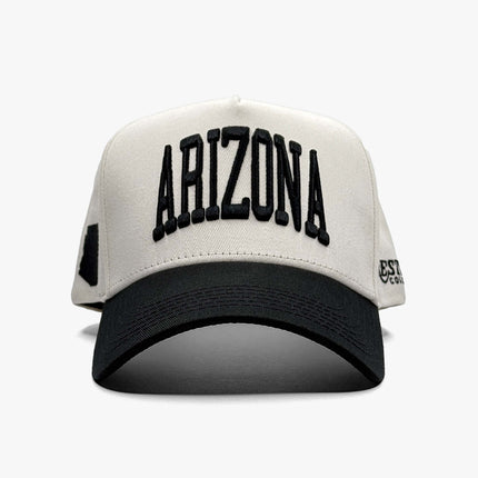 Prestige Collection Arizona Snapback Hat Off White | SOLE SERIOUSS [3]
