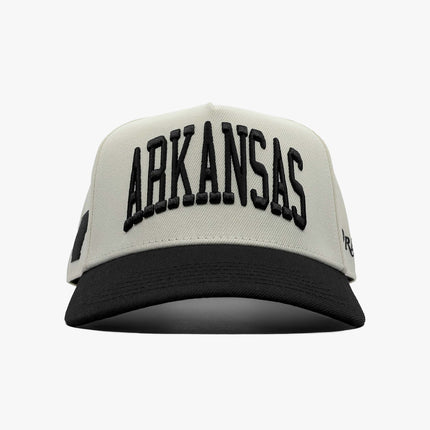 Prestige Collection Arkansas Snapback Hat Off White | SOLE SERIOUSS [2]