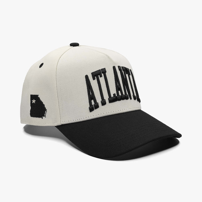 Prestige Collection Atlanta Snapback Hat Off White | SOLE SERIOUSS [1]