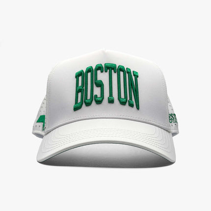Prestige Collection Boston Performance Snapback Hat White / Green (Limited Edition) | SOLE SERIOUSS [3]