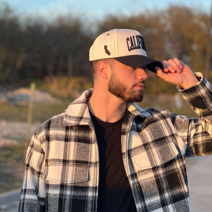 Prestige Collection California Snapback Hat Off White | SOLE SERIOUSS [6]