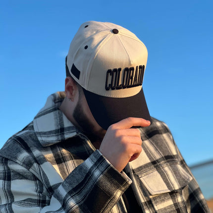 Prestige Collection Colorado Snapback Hat Off White | SOLE SERIOUSS [7]