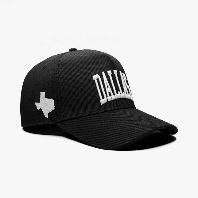 Prestige Collection Dallas Snapback Hat Black | SOLE SERIOUSS [1]