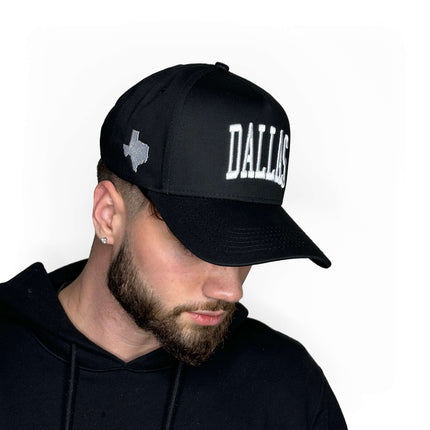 Prestige Collection Dallas Snapback Hat Black | SOLE SERIOUSS [2]