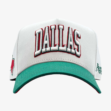 Prestige Collection Dallas Snapback Hat Cinco De Mayo White / Green (Limited Edition) | SOLE SERIOUSS [2]