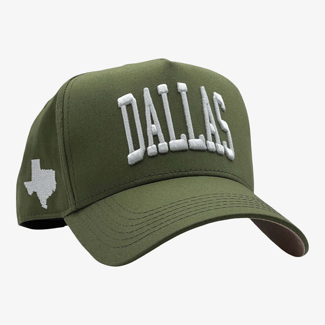 Prestige Collection Dallas Snapback Hat Olive (Limited Edition) | SOLE SERIOUSS [1]