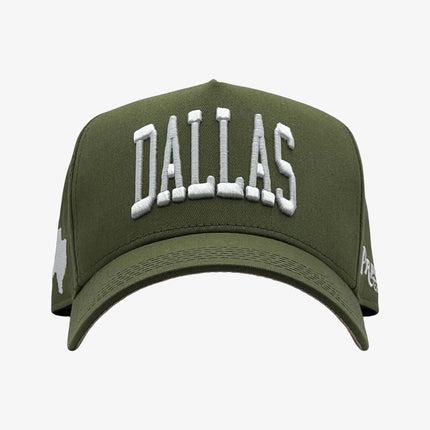 Prestige Collection Dallas Snapback Hat Olive (Limited Edition) | SOLE SERIOUSS [2]