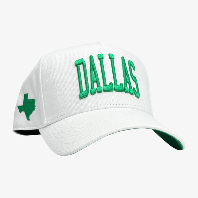 Prestige Collection Dallas Snapback Hat White / Green (Limited Edition) | SOLE SERIOUSS [1]