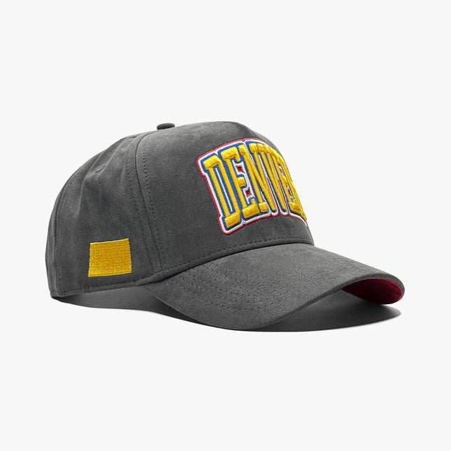 Prestige Collection Denver Suede Snapback Hat Charcoal (Limited Edition) | SOLE SERIOUSS [1]