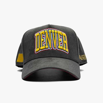Prestige Collection Denver Suede Snapback Hat Charcoal (Limited Edition) | SOLE SERIOUSS [2]