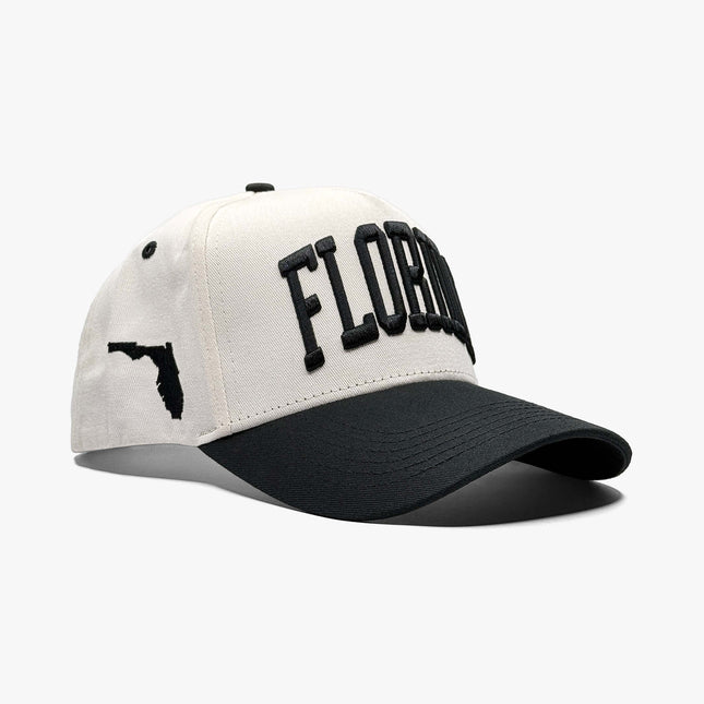 Prestige Collection Florida Snapback Hat Off White | SOLE SERIOUSS [1]