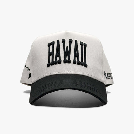 Prestige Collection Hawaii Snapback Hat Off White | SOLE SERIOUSS [3]