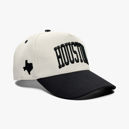 Prestige Collection Houston Snapback Hat Off White | SOLE SERIOUSS [1]