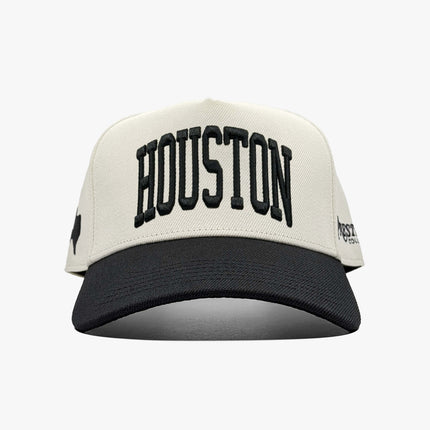 Prestige Collection Houston Snapback Hat Off White | SOLE SERIOUSS [2]