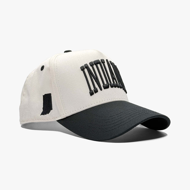 Prestige Collection Indiana Snapback Hat Off White | SOLE SERIOUSS [1]
