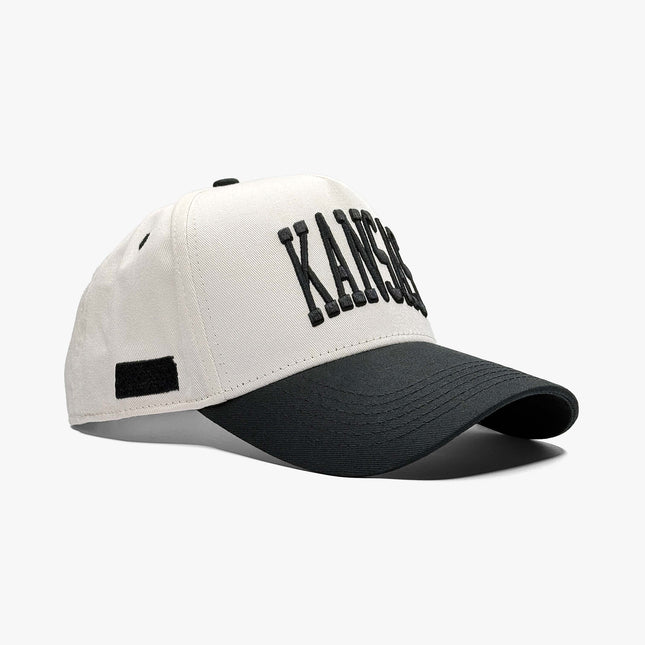 Prestige Collection Kansas Snapback Hat Off White | SOLE SERIOUSS [1]