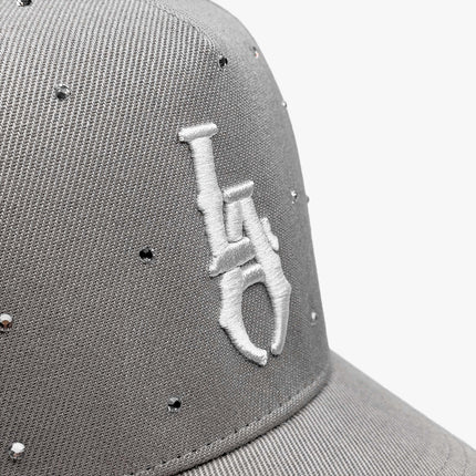Prestige Collection LA Rhinestone Snapback Hat Starlight Fog | SOLE SERIOUSS [5]