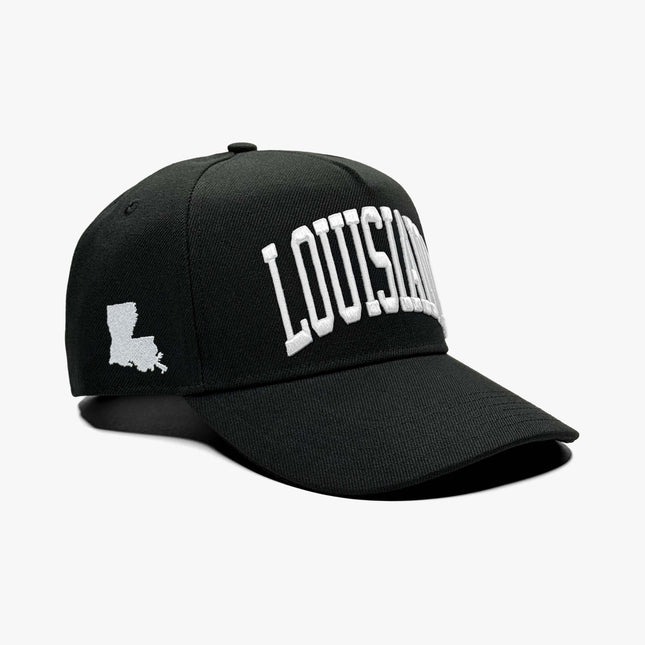Prestige Collection Louisiana Snapback Hat Black | SOLE SERIOUSS [1]