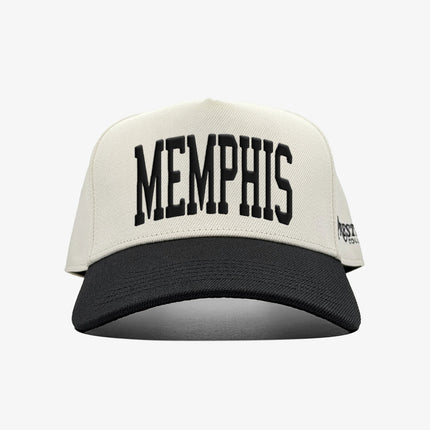 Prestige Collection Memphis Snapback Hat Off White | SOLE SERIOUSS [2]