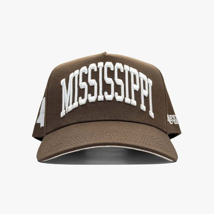 Prestige Collection Mississippi Snapback Hat Mocha | SOLE SERIOUSS [3]